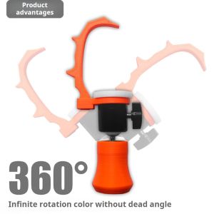 เครื่องมือระบายสีขาตั้งวาดภาพมือถือขนาดเล็ก MS071 ° เครื่องมือที่มีเสถียรภาพหมุนได้สำหรับ Gundam Gpla GK โมเดลเมชาแบบ DIY สถานีภาพวาดแปรงหมุนได้ไม่ต้องหมุน