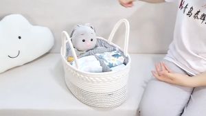 Foldable Mommy Diaper Caddy Baby Bag Storage Organizer