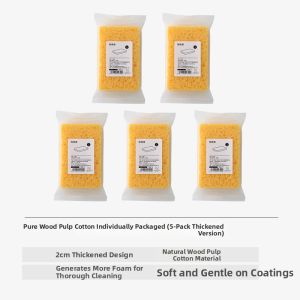 Natural Wood Pulp Cleaning Sponge Powerful Stain Removal