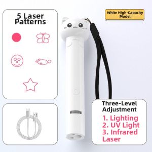 Interactive Charging Infrared Laser Pointer Cat Toy