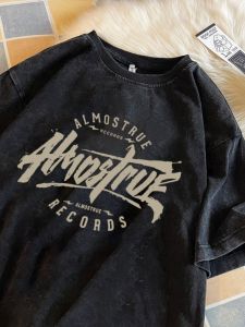 KETONG | Heavyweight Cotton Short Sleeve T-Shirt Water Washed Vintage