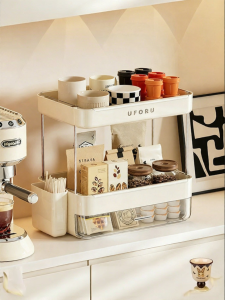 MODERN SWEETHOME | Double Layer Drainable Cup Organizer