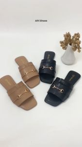 KAYLA Sandal Flat Teplek Wanita Kokop Terbaru Kekinian