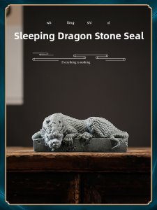 YOGEHOME | Creative Dragon Stone Fish Tank Decor & Tea Accessory