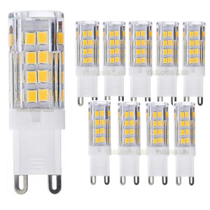 หลอดไฟ LED G9 10 ชิ้น 18W 15W 12W 9W 7W AC 220V 230V 240V หลอดไฟ LED G9 แบบ SMD 2835 ใช้แทนหลอดฮาโลเจน 30/40W