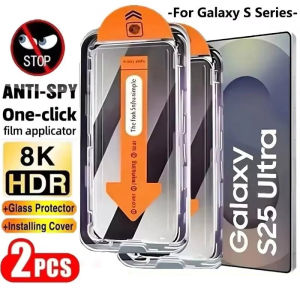 1-2Pcs Dust Free Easy Install Screen Protector For Samsung A55 A56 5g A57 S25 FE S26 Ultra S24 S23 Plus A36 A35 A26 A27 A17 A16
