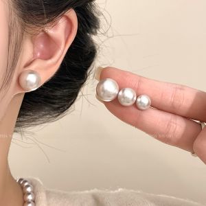 Manta Rose Pink Pearl Earrings Womens Spring 2025 New Luxury Sensation Earring Elegant Personality Jewelry Fashion Accessories