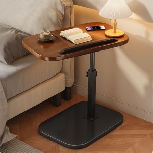 Home office Table Adjustable Mobile Desk Portable Rotating Writing Modern Side Table Living Room Coffee Table