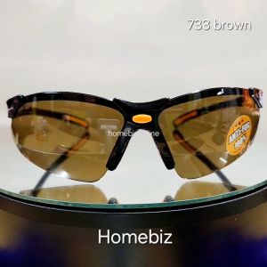 Action Eyeware รุ่น 733 Brown แว่นตานิรภัย แว่นกันแดด2020 แว่นตากันUV แว่นกันแดดผู้ชาย
