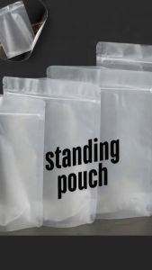 Standing Pouch Frosted Kemasan Buram Snack
