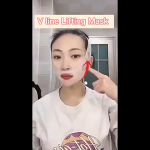 Upgraded Elastic Face Slimming Bandage Face Mask V Shape Lift Up Facial Mask Facial Double Chin Skin Bandage 3D Face-lift Bandages Sleep Face Powerful Face-lift Facial Tool Chin Up Mask Face shaping Sleep Lifting Facial Strap