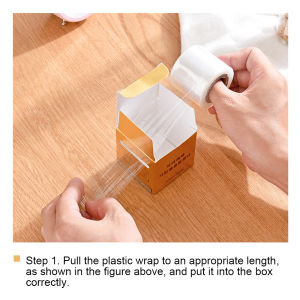 1 Box of Plastic Wrap for Eyelashes Eyebrows Eyes Lips Tattoos Transparent and Environmentally
