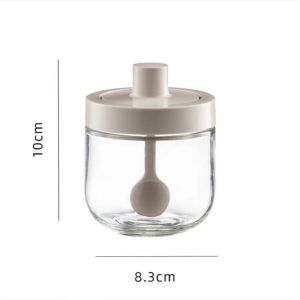 Glass Oil Dispenser Oil Container Oil Bottle Condiment Container Sauce Seasoning Jar Soy Vinegar Spice Jar