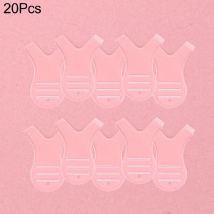 10Pcs/Set Plastic Grafting Eyelash Lift Brush Reuseable Plastic Clean Comb Y Shape False Lash Lifting Curler Brushes Makeup Tool