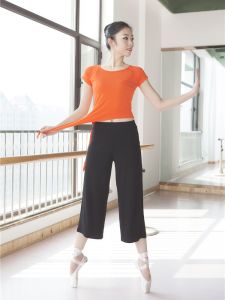 Straight-leg Dance Pants Womens Trousers Wide Leg Loose Cropped Pants Modal Pure Cotton Practice Practice Dance Pants Summer Loose Pants