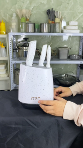 Nipiin Six-Piece Stone Pattern Spray Dot Tool Set Beautiful Stone Spray Design Sturdy & Practical Household Kitchen Kit