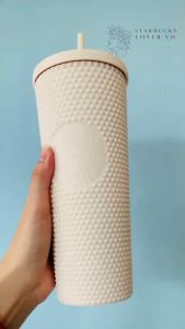 |CHÍNH HÃNG| LY STARBUCKS  MATTE WHITE SIZE KHỦNG 24oz