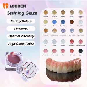 Dental Lab Glaze Paste 4g Stain Paste Low Temperature Fluorescent Porcelain Stains For CAD CAM