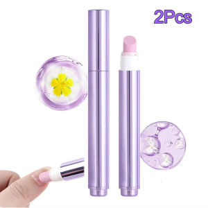 DUTRIEUX | 3Pcs 3-In-1 Nail Care Essentical Oil Pen Remover Dead Skin Burrs Nail Cuticle Pusher Strengthen Repair Damaged Nail Essent Oils