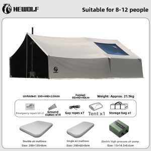 Hewolf | Automatic Inflatable Tent for Outdoor Camping and Picnic