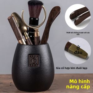 Bộ Đồ Trà Sừng Đen Sét Bộ Dụng Cụ Pha Trà Bộ Đồ Trà Gongfu Bộ Đồ Trà Đạo Bộ Dụng Cụ Pha Trà Trên Bàn Bộ Đồ Trà Thủ Công Phong Cách Trung Hoa