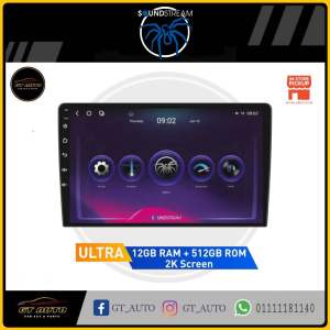 SOUNDSTREAM 12 RAM 512 GB ANZUO ULTRA MAX 2K QLED 360 CAM SUPPORTED  DSP & 4G SIM CAR ANDROID PLAYER (9"/10)