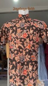 Jayabaya Batik AMARILIS Kemeja Katun Furing Lengan Panjang