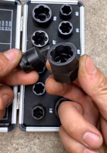 10 ตัวลูกบล็อก ลูกบล็อคถอดเกลียวหัวน็อตเสีย 9-19mm ส่งด้วน