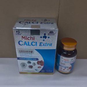 Viên uống Calci Extra Michi giúp bổ sung canxi cho cơ thể hộp 30 viên