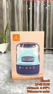 KISONLI Speaker Bluetooth 5.2 LP-3S PLUS 1200mAh With RGB Light Extra Bass