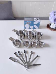 304 Stainless Steel Coffee Measuring Spoon Set Baking Measuring Cup Set Seasoning Spoon Salt Spoon Kitchen Cooking Utensils