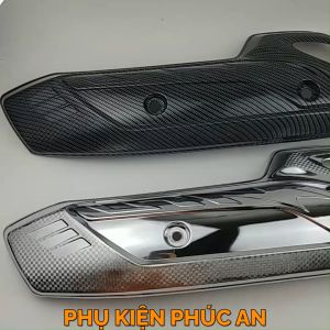 Ốp che ống pô xe Sh nam 125i 150i năm 2012 2013 2014 2015 2016 pát bô cách nhiệt ống xả Sh Việt 125 150