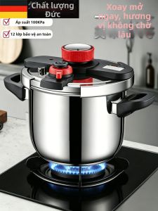 German Quality 304 Stainless Steel High-Pressure Cooker