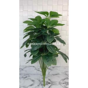 Daun Hiasan Daun Anubias Semilatex Artificial X18 Pajangan Dekorasi Ruangan Rumah Aesthetic