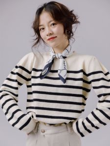 "Outline of Life" Original Summer Double-Sided Small Square Towel Easiest for Match Scarf Hair Band Arm Bag Decorative Scarf for Women