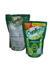 sabun cuci piring sunlight jumboo extra higienis &anti bau pouch 650ml
