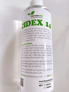 Dung Dịch Phòng Và Xử Lý Rêu Hại Cidex 14 500ml Cho Hồ Thủy Sinh