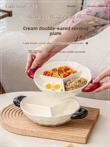 Mr.Snail | Meal Prep Divided Plates for Children and Adults Weight Loss and Postpartum Meal Sets