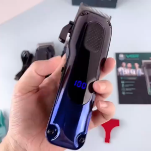 VGR V-013 V-298 Electric Hair Clipper Kit Professional Barber Clippers Cordless Rechargeable LED Hair Trimmer for Men Hair Trimmer Electric Hair Cut Machine