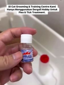 DERGALL HOBBY Ectoparasite Disposal Water Pet Safe Flea & Tick Killer 24bot- 5ml