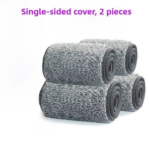 Hand-Free Cleaning Flat Mop Head Replacement Dust Pushing Cloth Universal Mop Pads Easy to Wash Floor Cleaning Tools