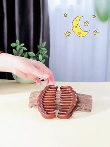 Natural Wide-toothed Hair Massage Wooden Comb