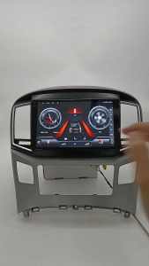 AO จอแอนดรอยตรงรุ่น HYUNDAI H1 2015 เวอร์ชั่น14.0เครื่องเล่นวิทยุ GPS Wifi บลูทูธ EQ 9 นิ้ว 2din Apple Carplay จอ+ปลั๊กตรงรุ่น จอแอนดรอยด์ติดรถยนต์