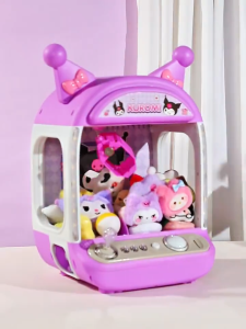 ĐỒ CHƠI MÁY GẮP THÚ BÔNG / GẮP GẤU BÔNG MINI DỄ THƯƠNG HÌNH KITTY/ KUROMI /CAPYBARA /MELODY GIẢI TRÍ VUI NHỘN CHO BÉ SẴN HCM