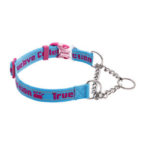 TRUELOVE Dog Collar P-Shape Pet Collar No Pull Reflective Comfortable Soft Durable Breathable Sturdy Nylon Quick Release Buckle for Dog