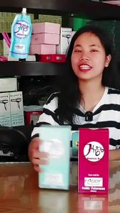 HAIR SMOOTHING KOREAN STYLE FADDY | HAIR STRAIGHTENING 1 PAKET 2X130ML