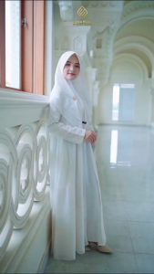 MAHIRA ABAYA GAMIS WANITA TERBARU MASAH KINIH BAHAN CERUTY BABYDOLL ABAYA AOUTER MENYATU GAMIS WANOTA 2 LAYER
