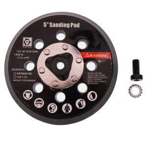 1/2 Pcs 5 Inch 8 Hole Hook and Loop Sanding Pad Electric Grinding Polishing for Polishing and Sanding Metal Car Body Sander