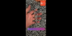 CHAIN LOCK / HEAVY DUTY CHAIN LOCK/ HOT DIPPED GALVANIZED CHAIN LOCK/  CHAIN LOCK FOR DOG COLLAR / CHAIN LOCK FOR DOORS BIKE / CHAIN LOCKE 1METER LENGTH / 3MM TO 10MM WIRE DIAMETER