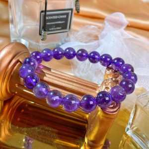 [MY🇲🇾 Ready Stock] 10MM 乌拉圭紫晶手串Uruguayan Amethyst Bracelet｜招贵人 ✦ 旺人缘 ✦ 聚财辟邪 ✦ 改善风水｜✦✦